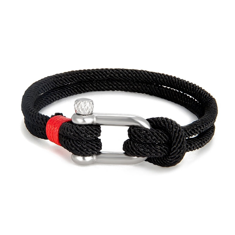Aethelric - Bracciale in Cordino Nautico da Uomo