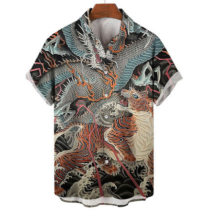The Bloomwright – Camicia Floreale Slim Fit da Uomo