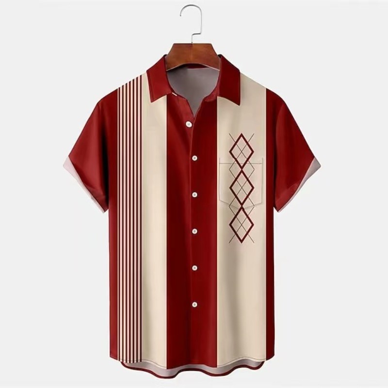 The Bloomwright – Camicia Floreale Slim Fit da Uomo