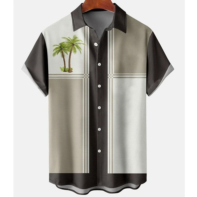 The Bloomwright – Camicia Floreale Slim Fit da Uomo