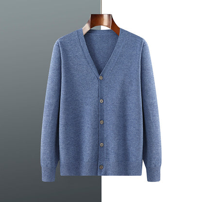 The Hearthcloak – Cardigan in Velluto Andy da Uomo
