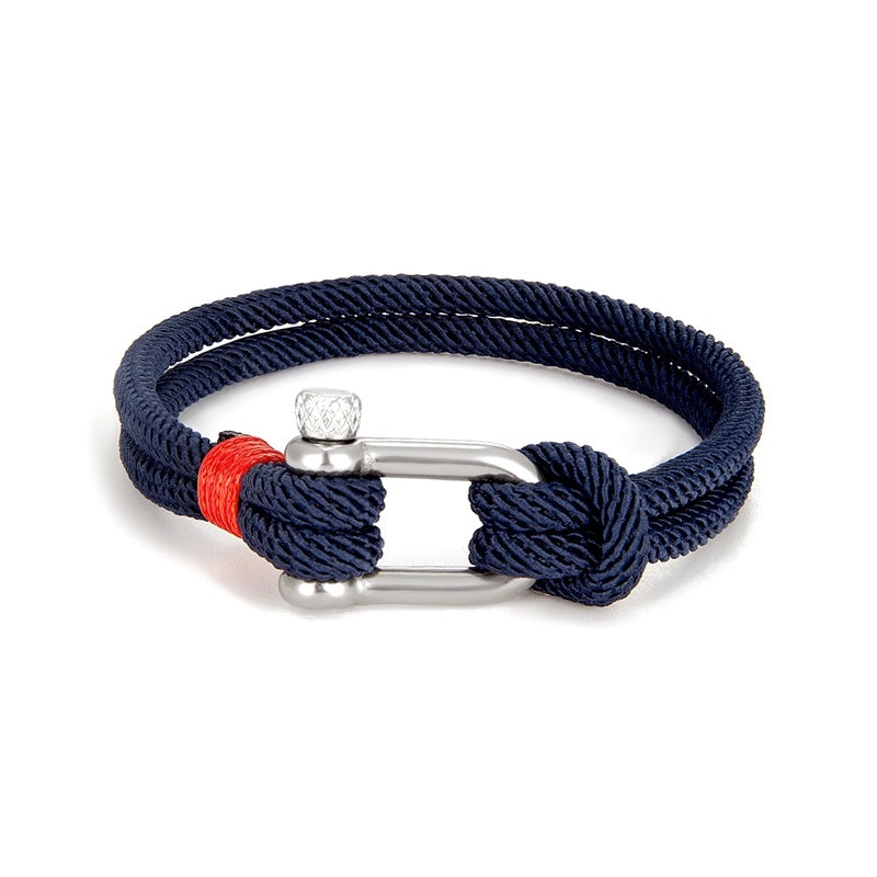 Aethelric - Bracciale in Cordino Nautico da Uomo