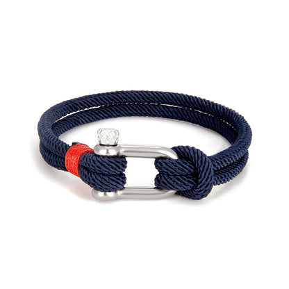 Aethelric - Bracciale in Cordino Nautico da Uomo