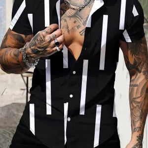 The Bloomwright – Camicia Floreale Slim Fit da Uomo