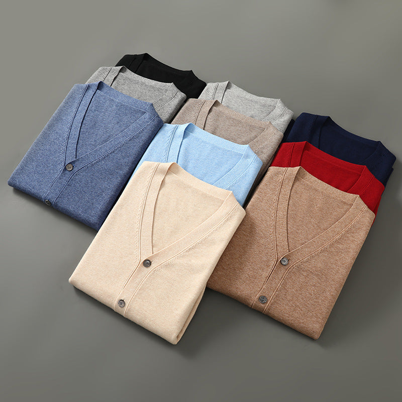 The Hearthcloak – Cardigan in Velluto Andy da Uomo